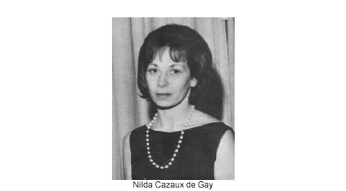 Nilda Irma Cazaux, de Gay
